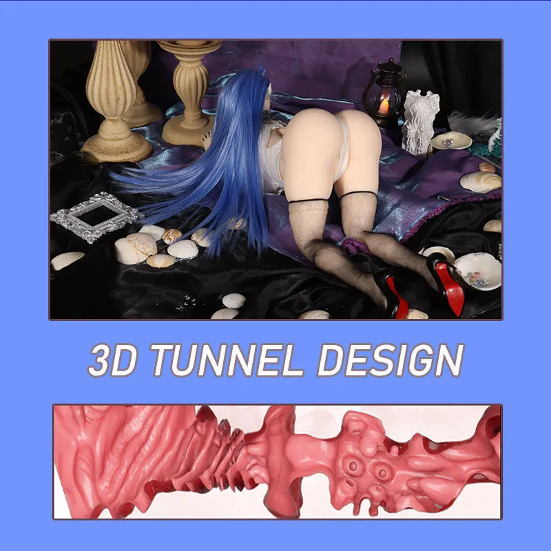 2.0 Color Ling: Mini Anime Sexdoll 18  Action Figure Elf Sex Doll