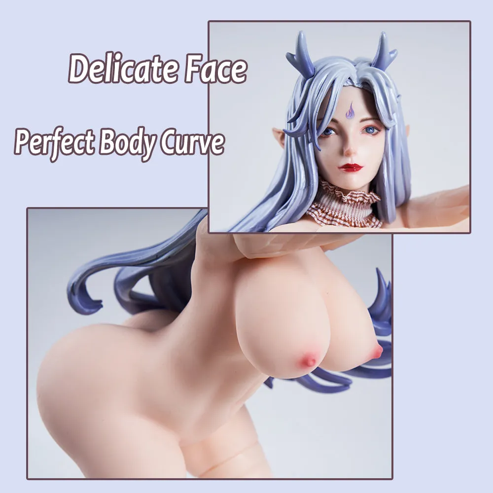 2.0 Color Ling: Silicone Mini Sex Doll Sexy Anime Figures