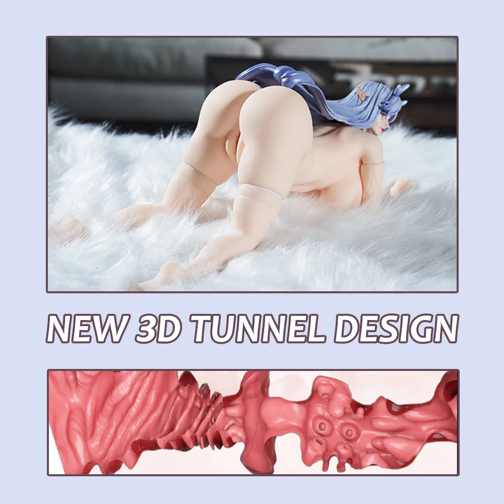2.0 Color Ling: Silicone Mini Sex Doll Sexy Anime Figures