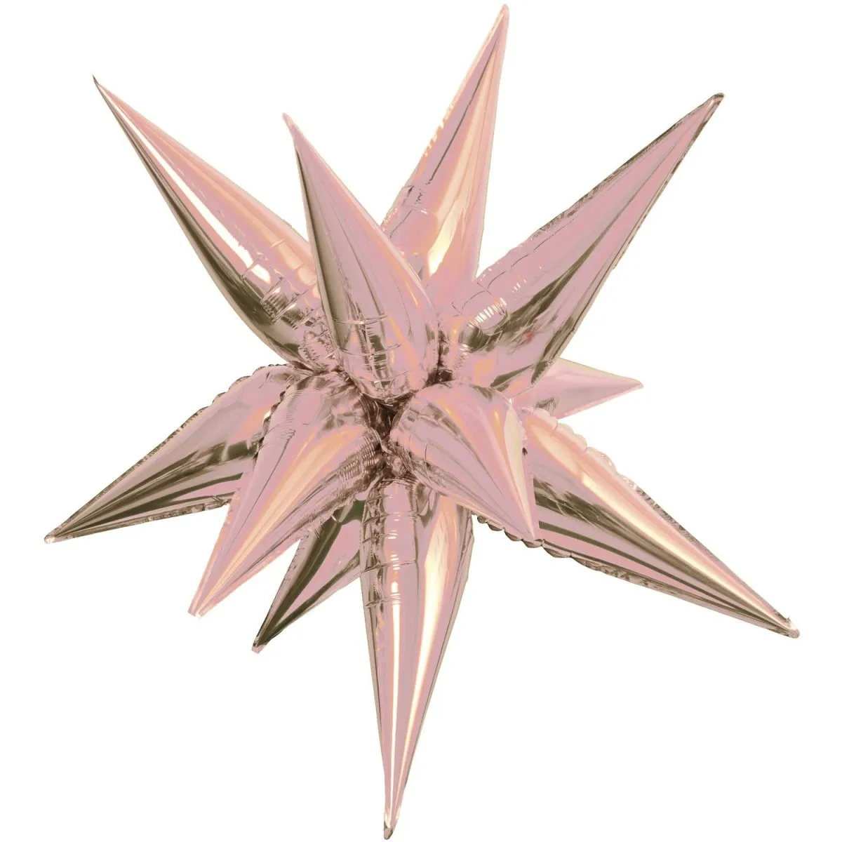 27" Rose Gold Star Mylar Balloon