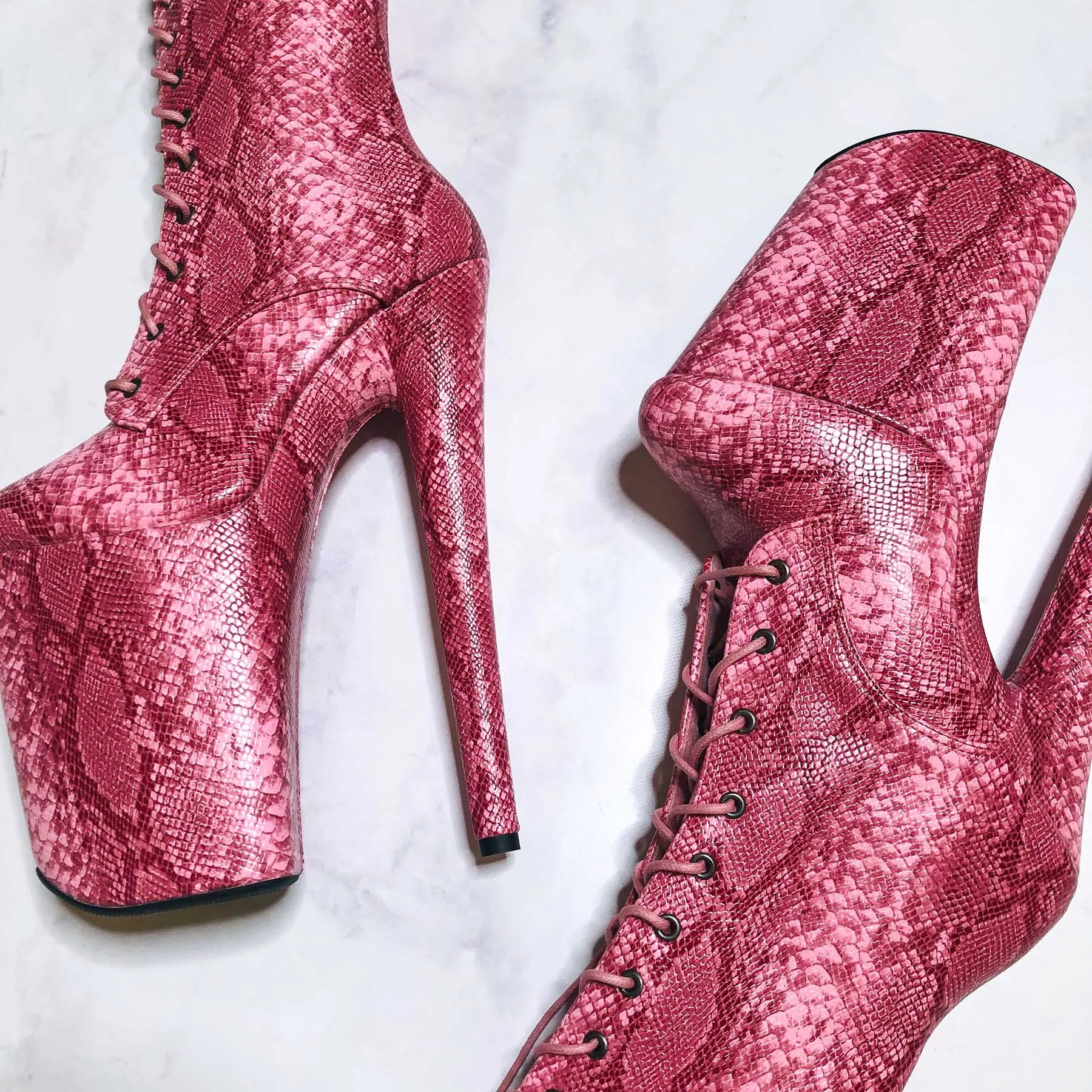 Candy Cobra Boot - 9 INCH