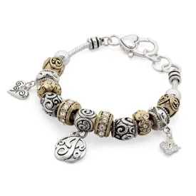 Charm Bracelet Initial J