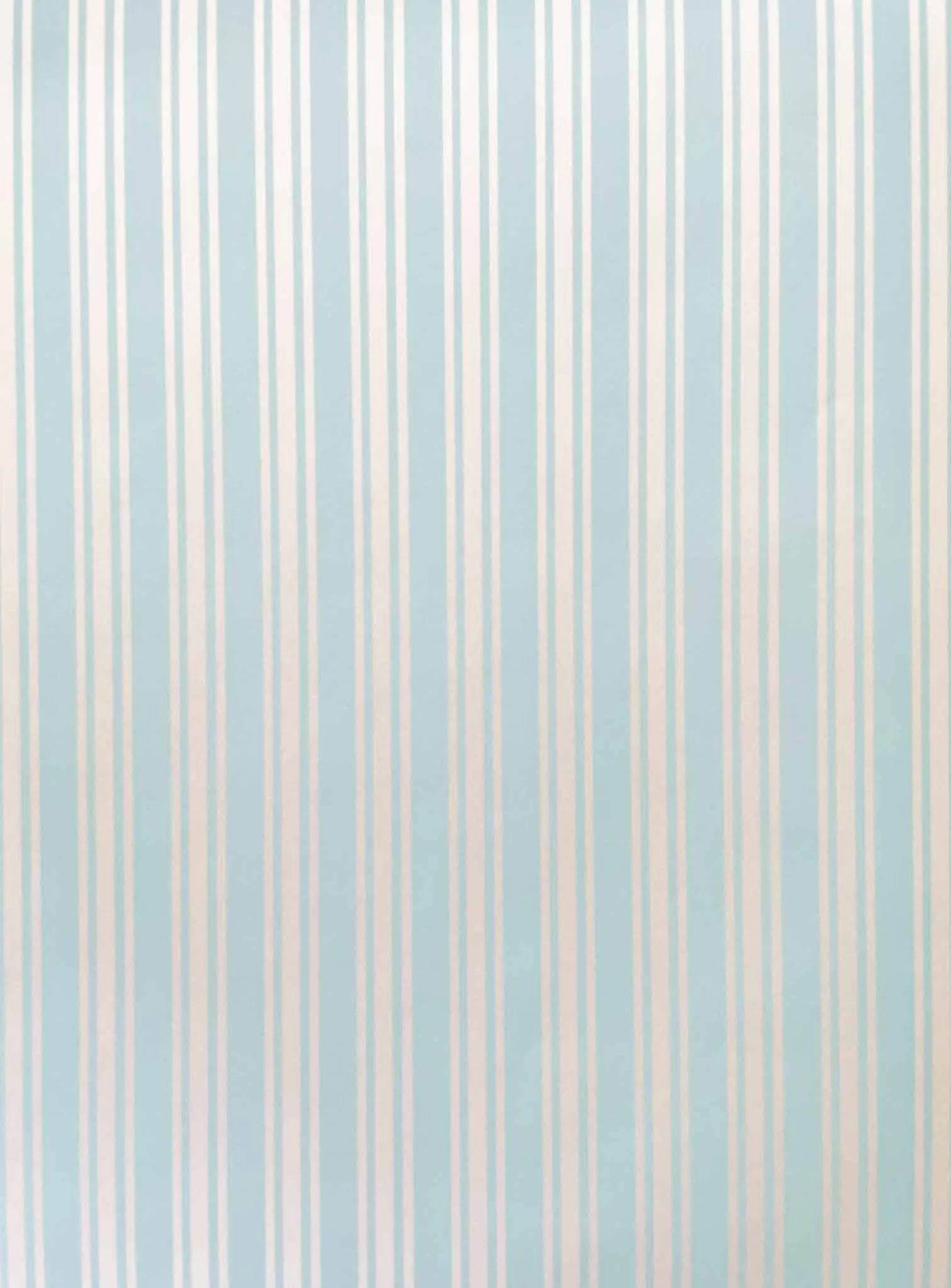 Classic Stripe Paper in Baby Blue