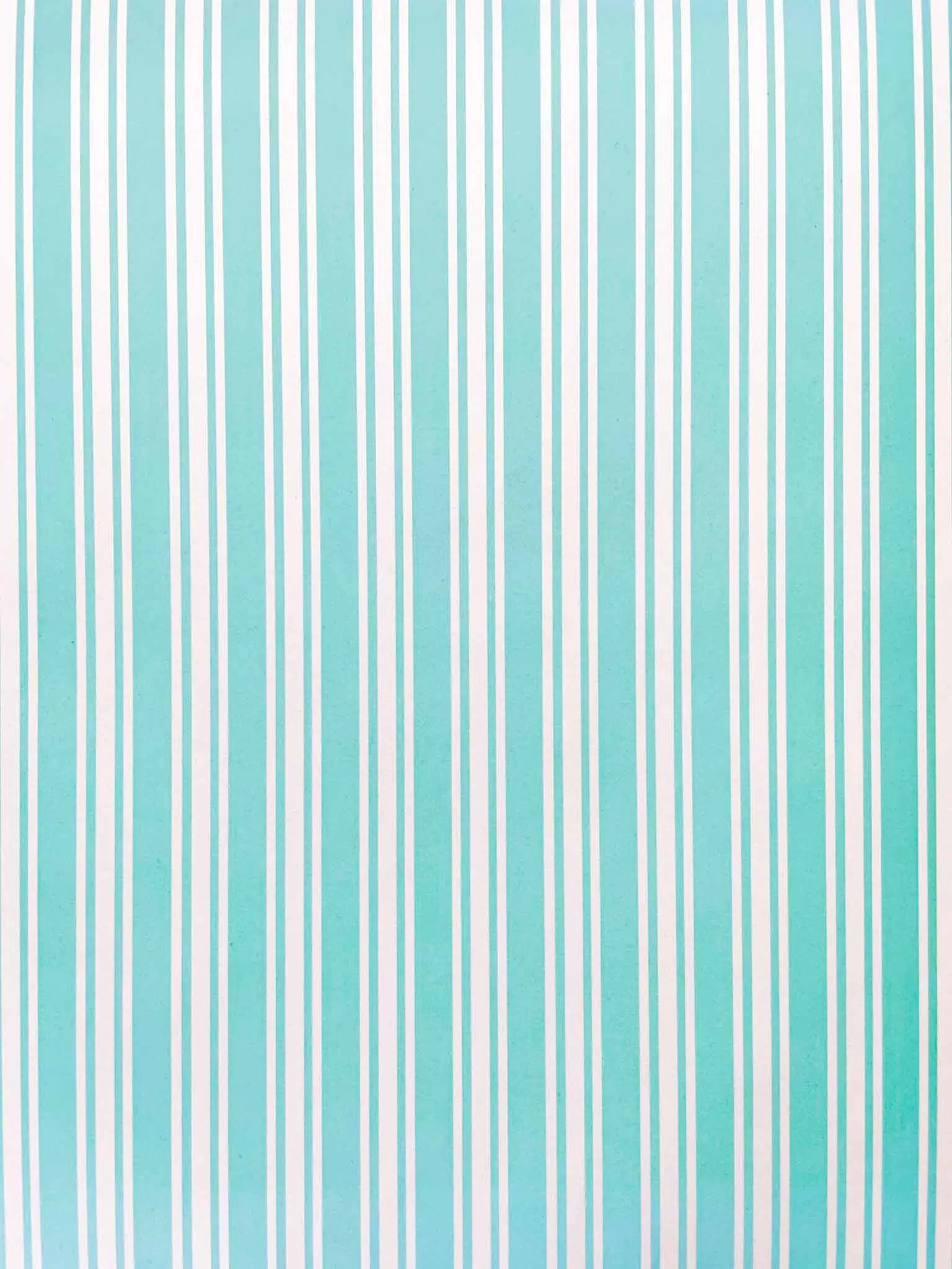 Classic Stripe Paper in Duck Egg
