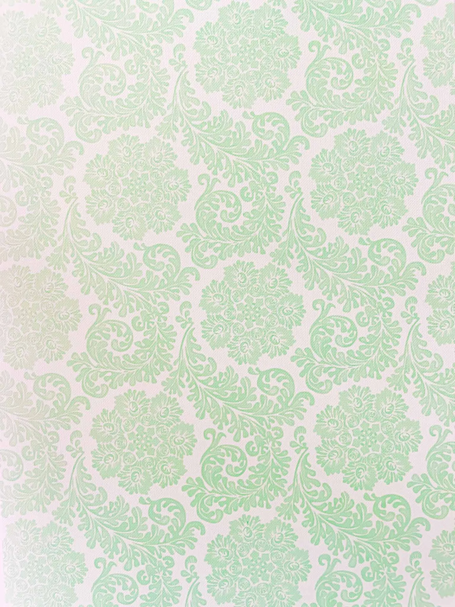 Josie Linen Damask Paper in Mint