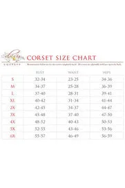 Lavish 3 PC Premium Lace Witch Corset Costume