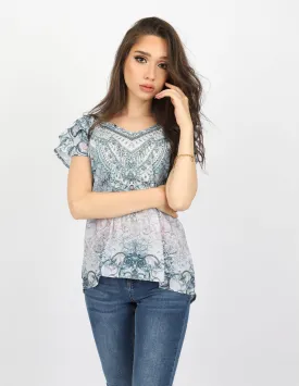 Layaly Beaded Blouse