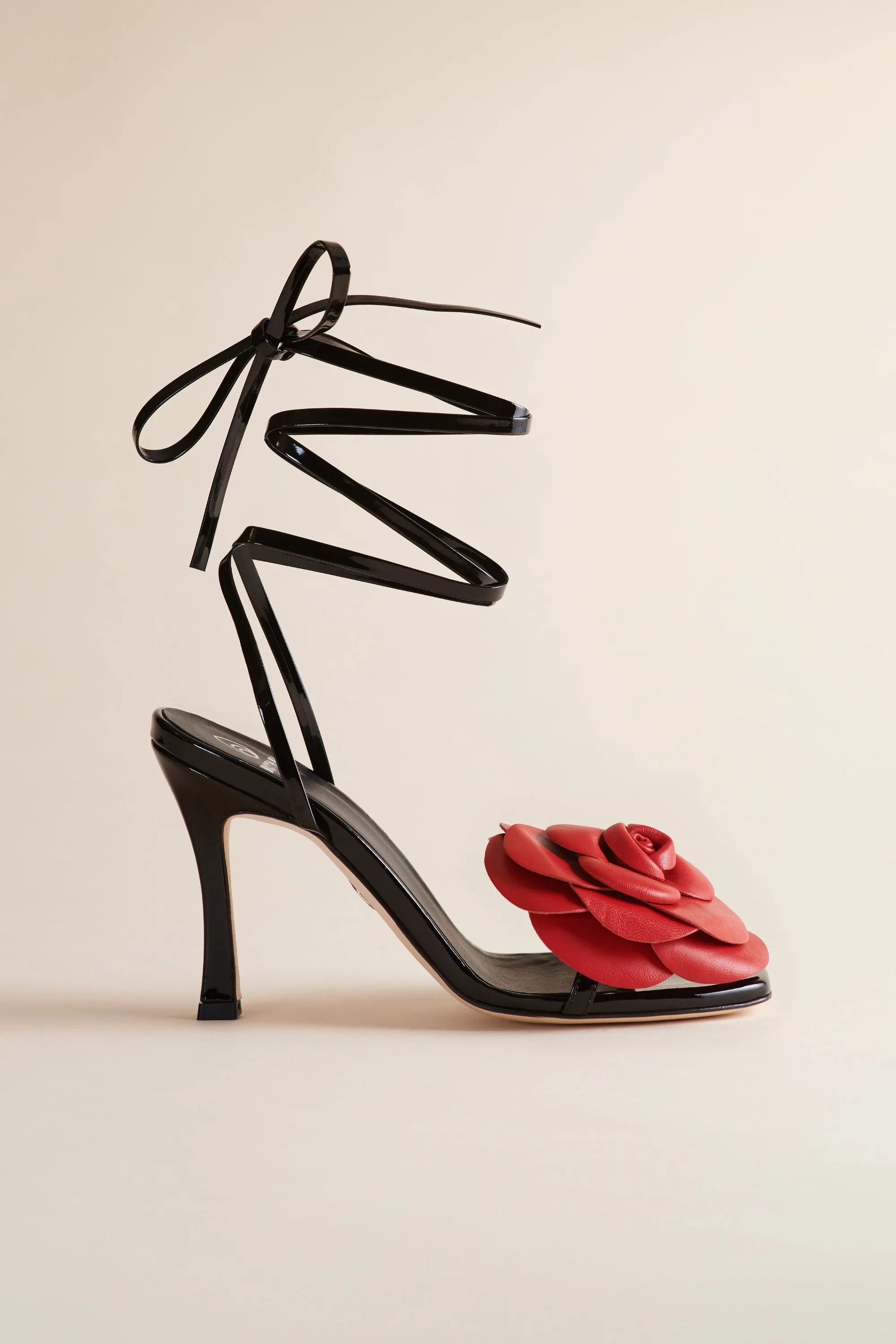 Lilia High Sandal in Rose