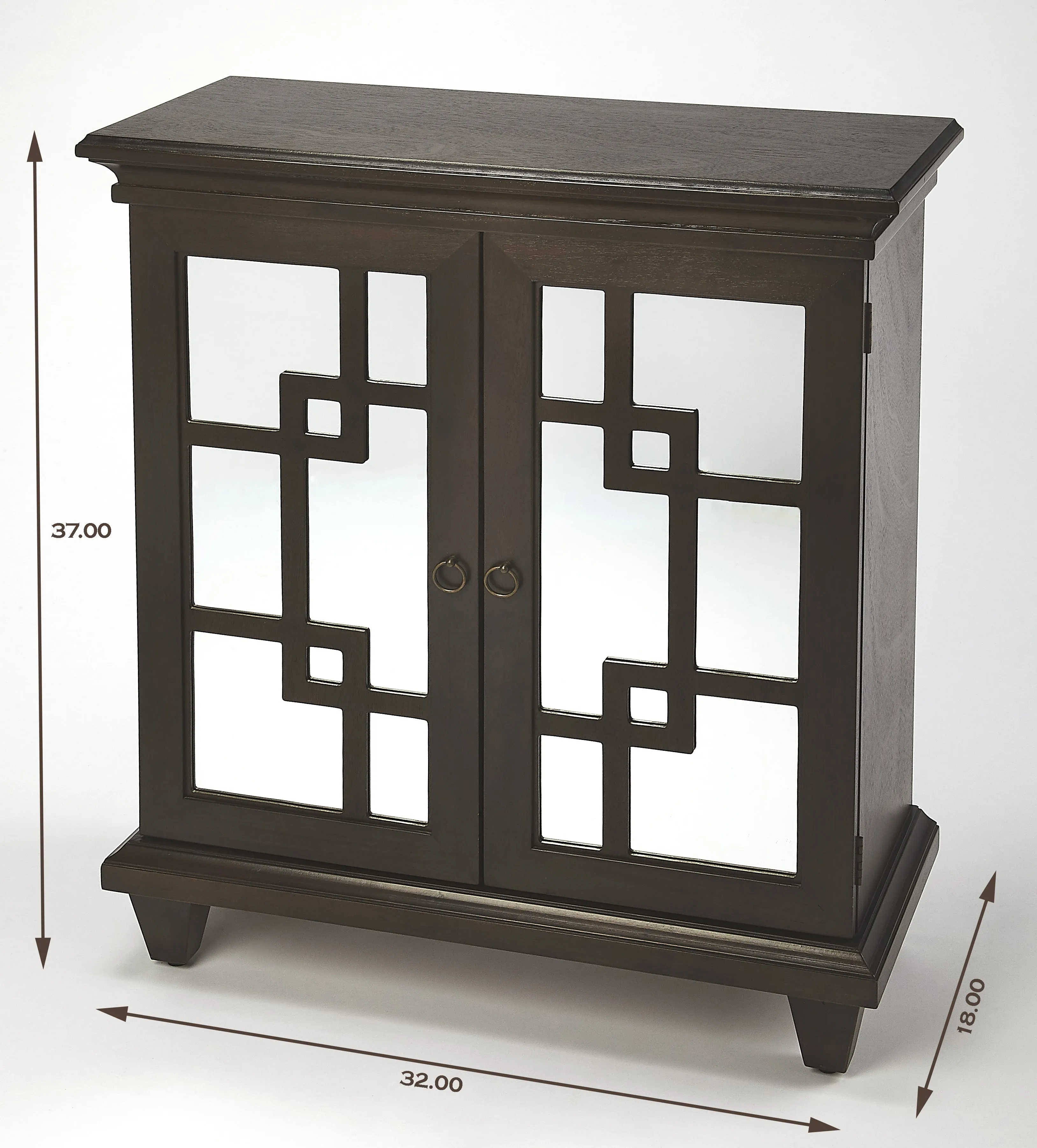 Morgan Hill Coffee Chest in Dark Brown  4415403