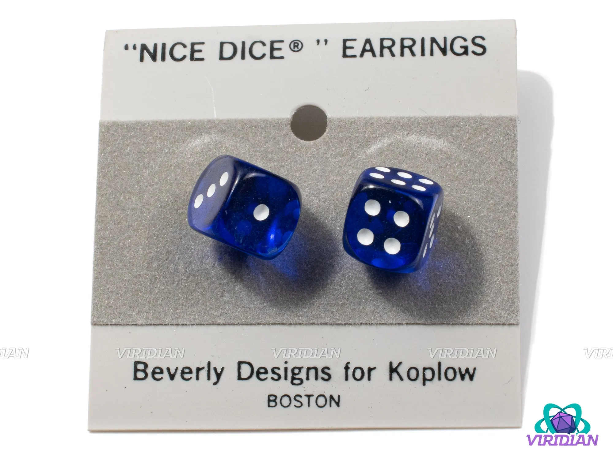 Pipped Mini D6 Post/Stud Earrings (10mm) | "Nice Dice" Ear Decor | Dice Jewelry