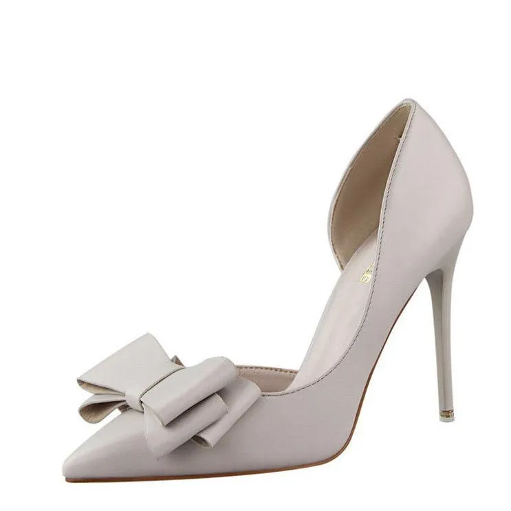 Sweet Ribbon High Heels Shoes