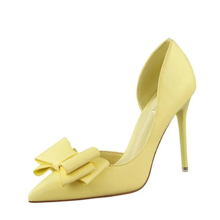 Sweet Ribbon High Heels Shoes