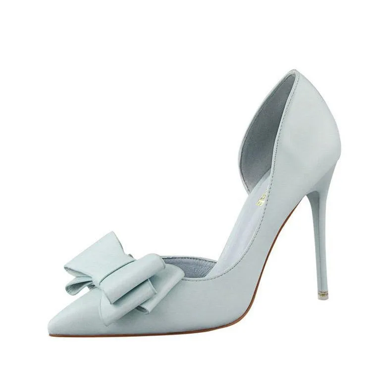 Sweet Ribbon High Heels Shoes