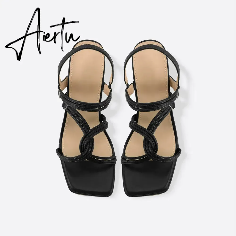 Women Ankle Strap Heel Sandals