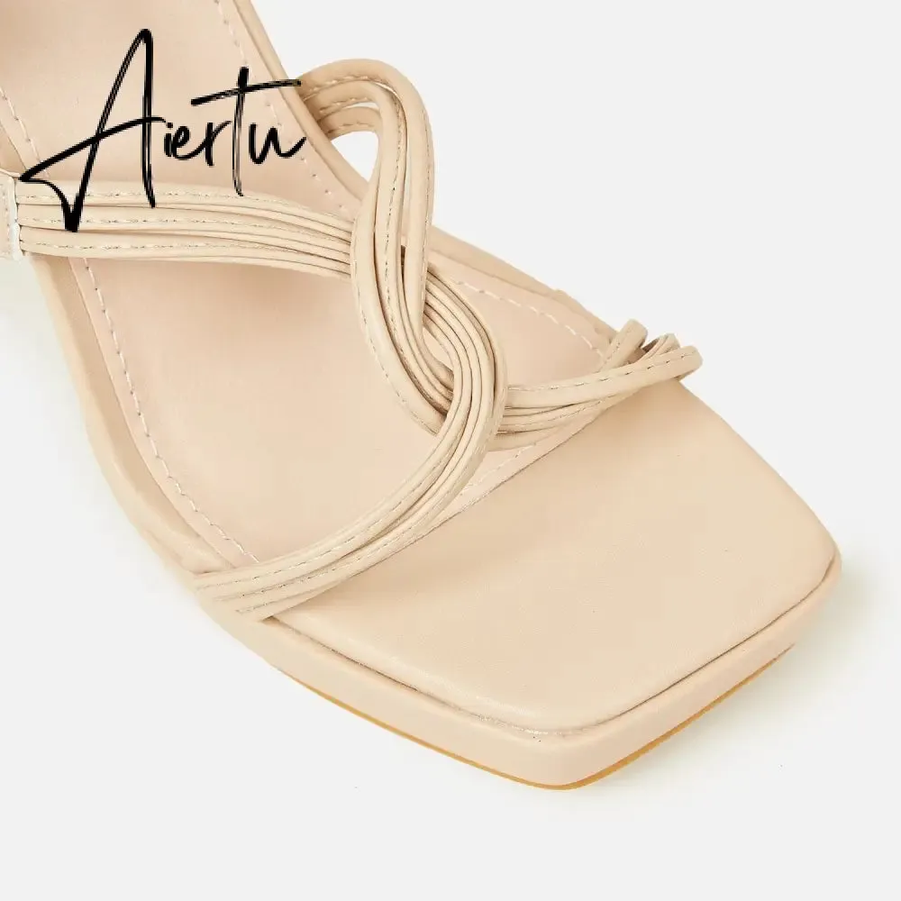 Women Ankle Strap Heel Sandals